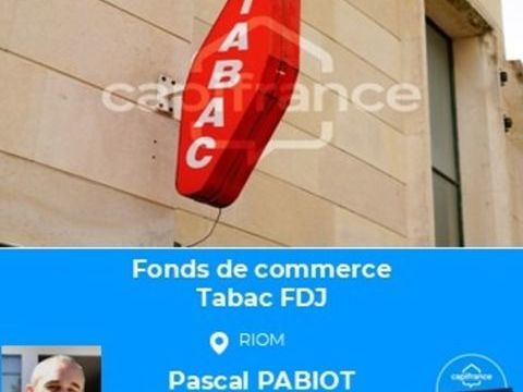 Tabac &agrave; vendre RIOM (63) 180000 63200 Riom