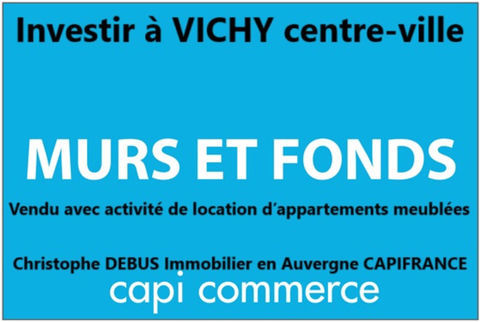 Rare affaire &agrave; saisir, un immeuble &agrave; vendre (SCI et SARL) VICHY centre-ville (03) 1550000 03200 Vichy