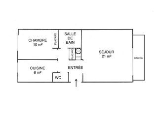  Appartement � vendre 2 pi�ces 50 m�