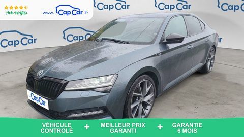 Skoda Superb 2.0 TDI 190 DSG7 Sportline - Automatique Entretien construct 2019 occasion Pluvigner 56330