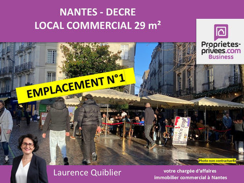 44000 NANTES DECRE - LOCAL A LOUER + DROIT D'ENTREE, LOCAL 29 m&sup2; 1200 44000 Nantes