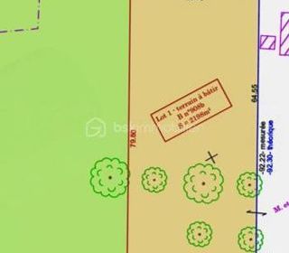  Terrain � vendre 2198 m�