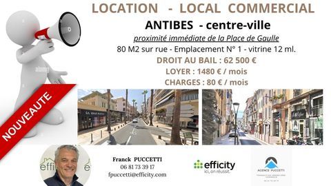 Commerces/Negoce 62500 06600 Antibes
