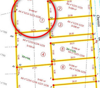  Terrain � vendre 499 m�