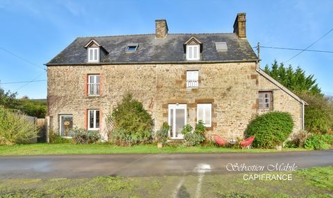   Maison en pierre � vendre 7 pi�ces � Pleine-Foug�res (35) en Baie du Mont Saint Michel - terrain de 4200 M� Maison - 7 pi�ce(s) - 198 m�