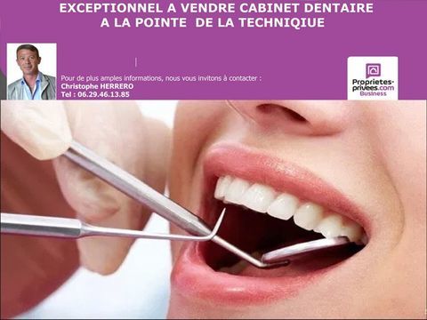 SECTEUR MONTPELLIER - Murs Commerciaux 143m&sup2;  avec 2 fauteils de chirurgien Dentiste 389000 34000 Montpellier