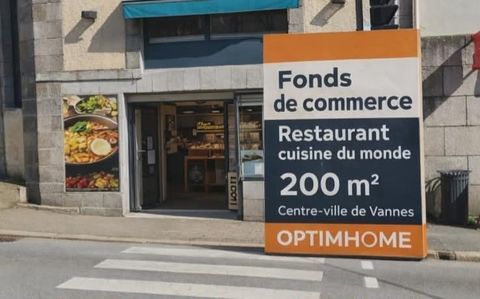 &Agrave; VENDRE � FONDS DE COMMERCE RESTAURANT � HYPER CENTRE DE VANNES (56) 129400 56000 Vannes