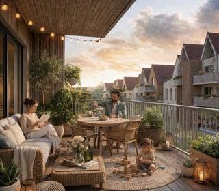  Appartement � vendre 3 pi�ces 63 m�