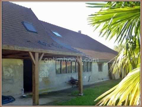   Maison plain-pied - 1 chambre - Terrain 8000 m�, 128 500.00� Maison - 4 pi�ce(s) - 125 m�