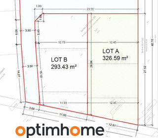  Terrain � vendre 293 m�