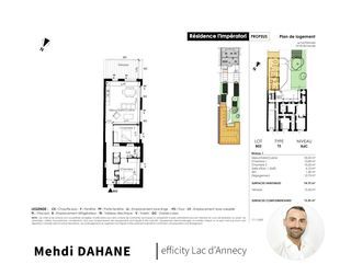  Appartement � vendre 3 pi�ces 75 m�