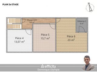  Immeuble � vendre 13 pi�ces 220 m�