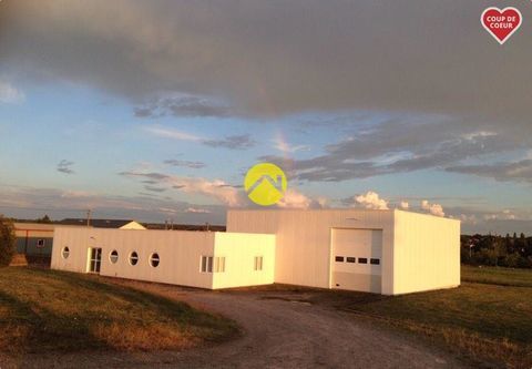 Bureau + Local de 500 m&sup2; 367500 03430 Villefranche d allier