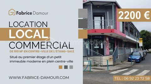 Location Local Commercial ou Professionnel de 100 m&sup2; sur L'&Eacute;tang-Sal&eacute; 2200 97427 L etang sale