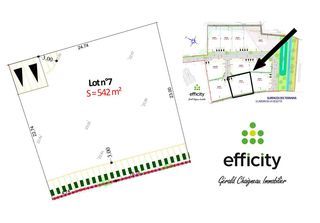  Terrain � vendre 542 m�