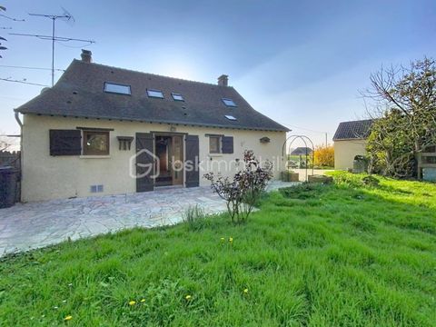   Maison de campagne 95 m� avec d�pendance am�nag�e, garage et puits � Douchy-Montcorbon Maison - 5 pi�ce(s) - 95 m�