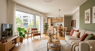  Appartement � vendre 2 pi�ces 45 m�