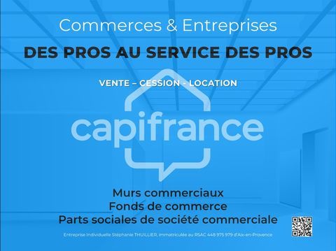 Fonds de commerce Restaurant avec terrasse &agrave; c&eacute;der &agrave; MARSEILLE 6EME ARRONDISSEMENT (13) 95000 13006 Marseille 6eme arrondissement