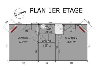  Maison � louer 3 pi�ces 70 m�