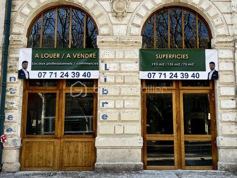 Vente Bureau de 75 m&sup2; - Avenue Victor Hugo, S&egrave;te 225000 34200 Sete