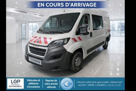 Peugeot Boxer 2l B HDI 130cv Cabine Approfondie 7 places idem jumper, tran 2019 occasion Abbecourt 60430