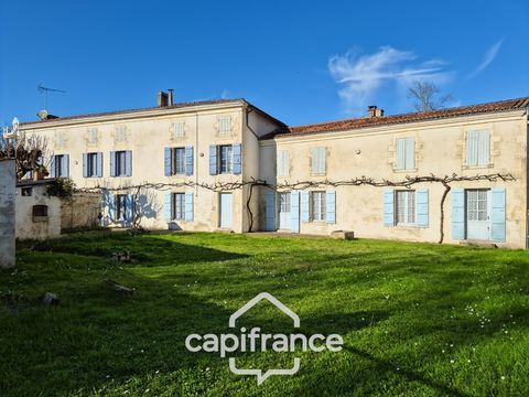   Propri�t� � vendre 7 pi�ces SAINT PARDOULT (17) sur plus de 2 hectares de terrain Propri�t�/ch�teau - 6 pi�ce(s) - 180 m�
