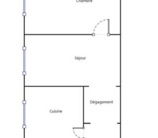  Appartement � vendre 2 pi�ces 34 m�