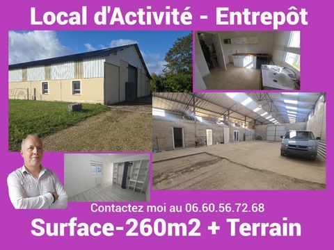 Secteur EST DREUX 28 - Local d'activit&eacute;  260 m&sup2; + Parcelle terrain 1550 28100 Dreux
