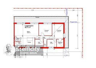  Appartement � vendre 4 pi�ces 88 m�