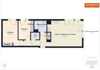  Appartement � vendre 3 pi�ces 67 m�