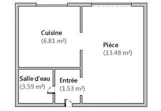  Appartement � vendre 1 pi�ce 25 m�