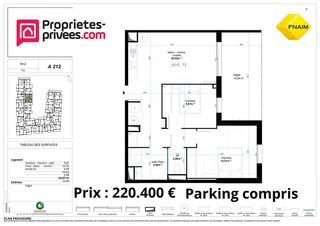  Appartement � vendre 3 pi�ces 67 m�