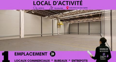 60160 MONTATAIRE -   ENTREPÔT  687 m² À LOUER 4420 60160 Montataire