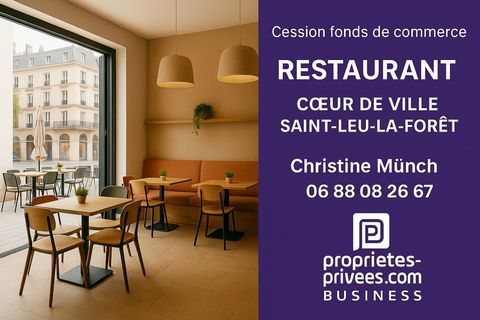 COEUR DE VILLE SAINT LEU LA FORET - RESTAURANT 55 COUVERTS, TERRASSE 117000 95320 Saint leu la foret