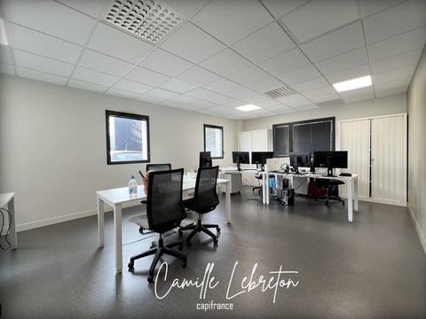 BUREAUX de 135m2  &agrave; louer VALLET (44) zone des Dorices - b&acirc;timent professionnel r&eacute;cent en parfait &eacute;tat 1800 44330 Vallet