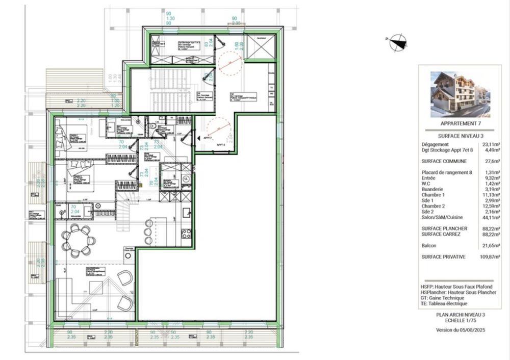 � vendre  Appartement Brian�on (05100)