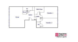  Appartement � vendre 3 pi�ces 60 m�