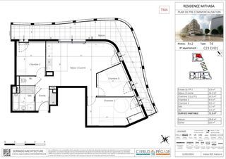  Appartement � vendre 4 pi�ces 72 m�