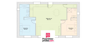  Maison � vendre 3 pi�ces 83 m�