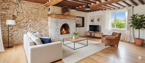   Maison en pierre � r�nover de 126 m� � vendre � Gouverne en Auge Maison - 6 pi�ce(s) - 126 m�