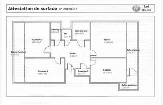 Appartement � vendre 3 pi�ces 63 m�