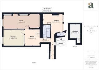  Appartement � vendre 2 pi�ces 71 m�