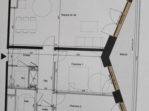  Appartement � vendre 3 pi�ces 75 m�