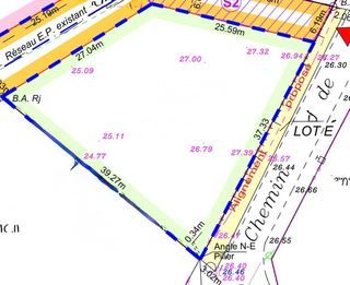  Terrain � vendre 971 m�