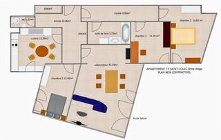  Appartement � vendre 5 pi�ces 116 m�