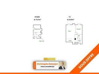  Appartement � vendre 1 pi�ce 16 m�