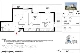  Appartement � vendre 4 pi�ces 55 m�