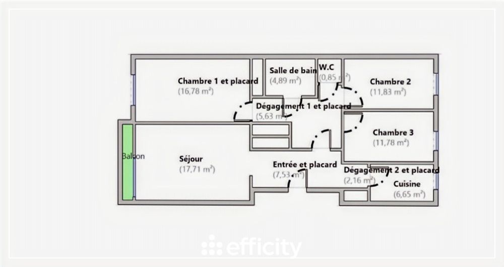 � vendre  Appartement Paris 19