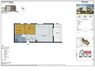  Appartement � vendre 3 pi�ces 67 m�