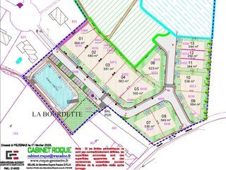  Terrain � vendre 580 m�